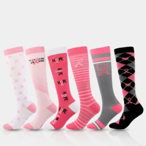 A group of Unisex Socks with different designs.